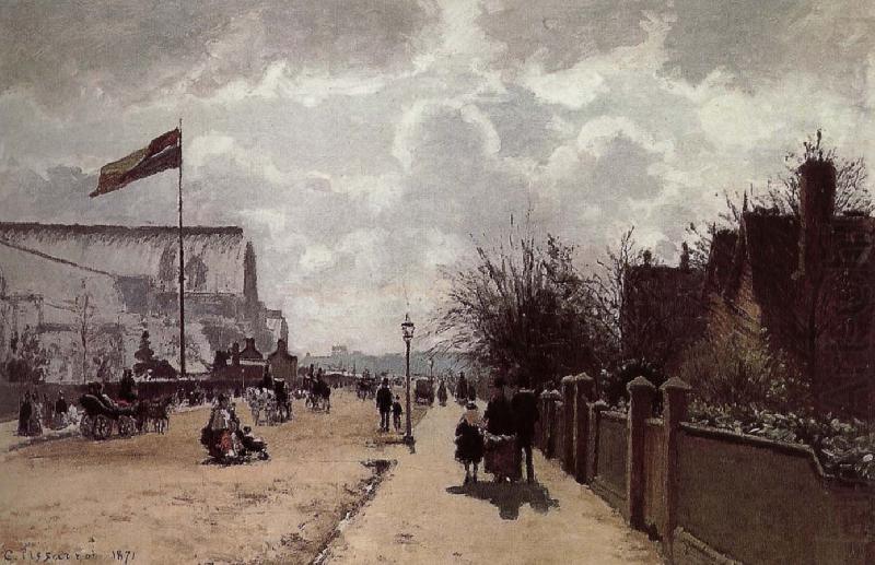 Crystal Palace London, Camille Pissarro